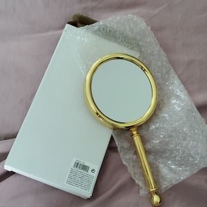 NIB Pretty brass-colored looking glass